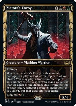 Ziatora's Envoy (Gilded Foil) (405) (SNC)
