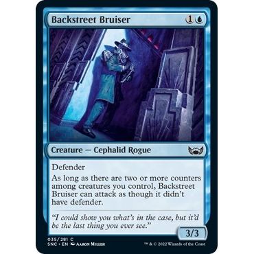 Image for Backstreet Bruiser (35) (SNC) - Magic: The Gathering