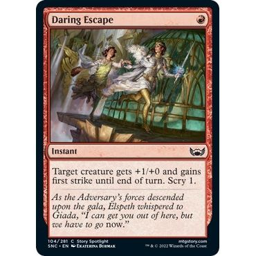 Image for Daring Escape (104) (SNC) - Magic: The Gathering