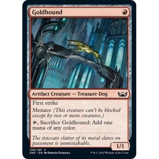 Image for Goldhound (108) (SNC) - Magic: The Gathering