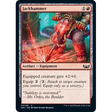 Image for Jackhammer (111) (SNC) - Magic: The Gathering