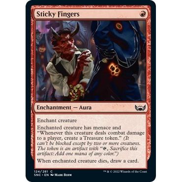 Image for Sticky Fingers (124) (SNC) - Magic: The Gathering
