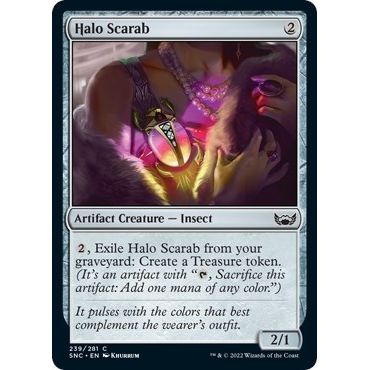 Image for Halo Scarab (239) (SNC) - Magic: The Gathering