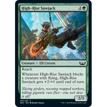 Image for High-Rise Sawjack (150) (SNC) - Magic: The Gathering