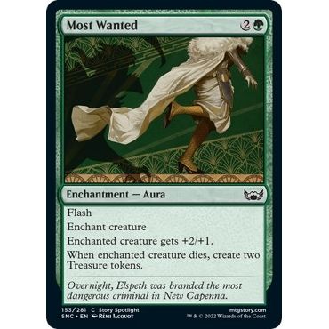 Image for Most Wanted (153) (SNC) - Magic: The Gathering