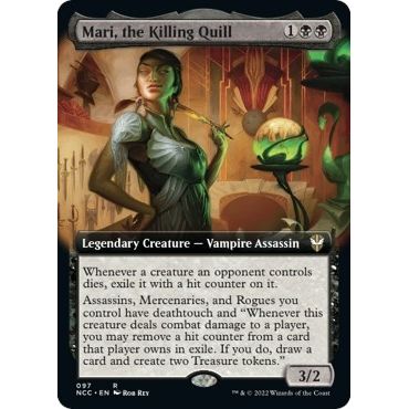 Image for Mari, the Killing Quill (Extended Art) (97) (NCC) - Magic: The Gathering