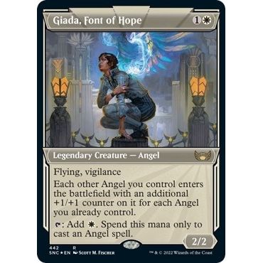 Image for Giada, Font of Hope (Showcase) (Foil Etched) (442) (SNC) - Magic: The Gathering