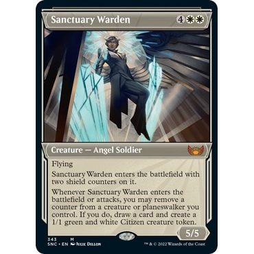 Image for Sanctuary Warden (Showcase) (343) (SNC) - Magic: The Gathering