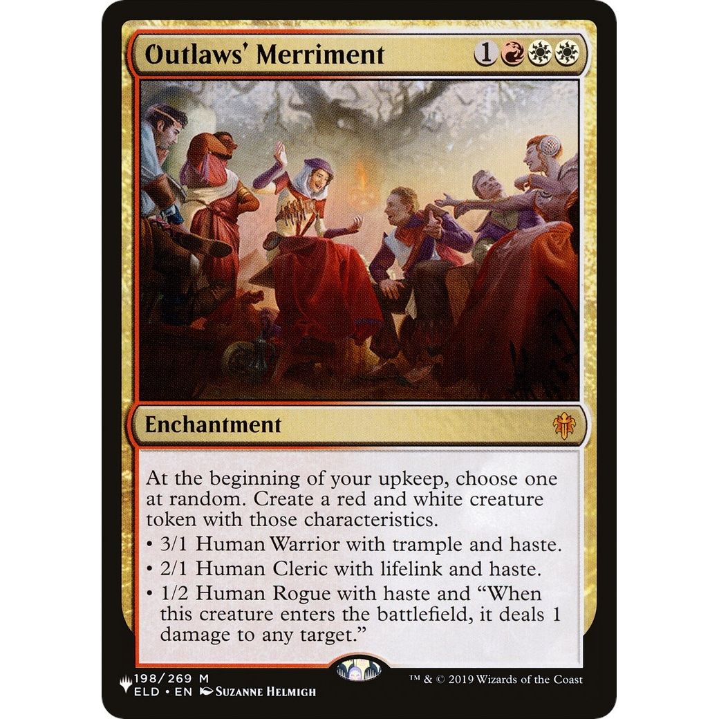 Image for Outlaws' Merriment (198/269) (LIST) - Magic: The Gathering