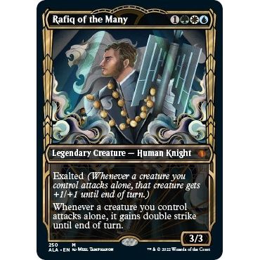 Image for Rafiq of the Many (250/249) (LIST) - Magic: The Gathering