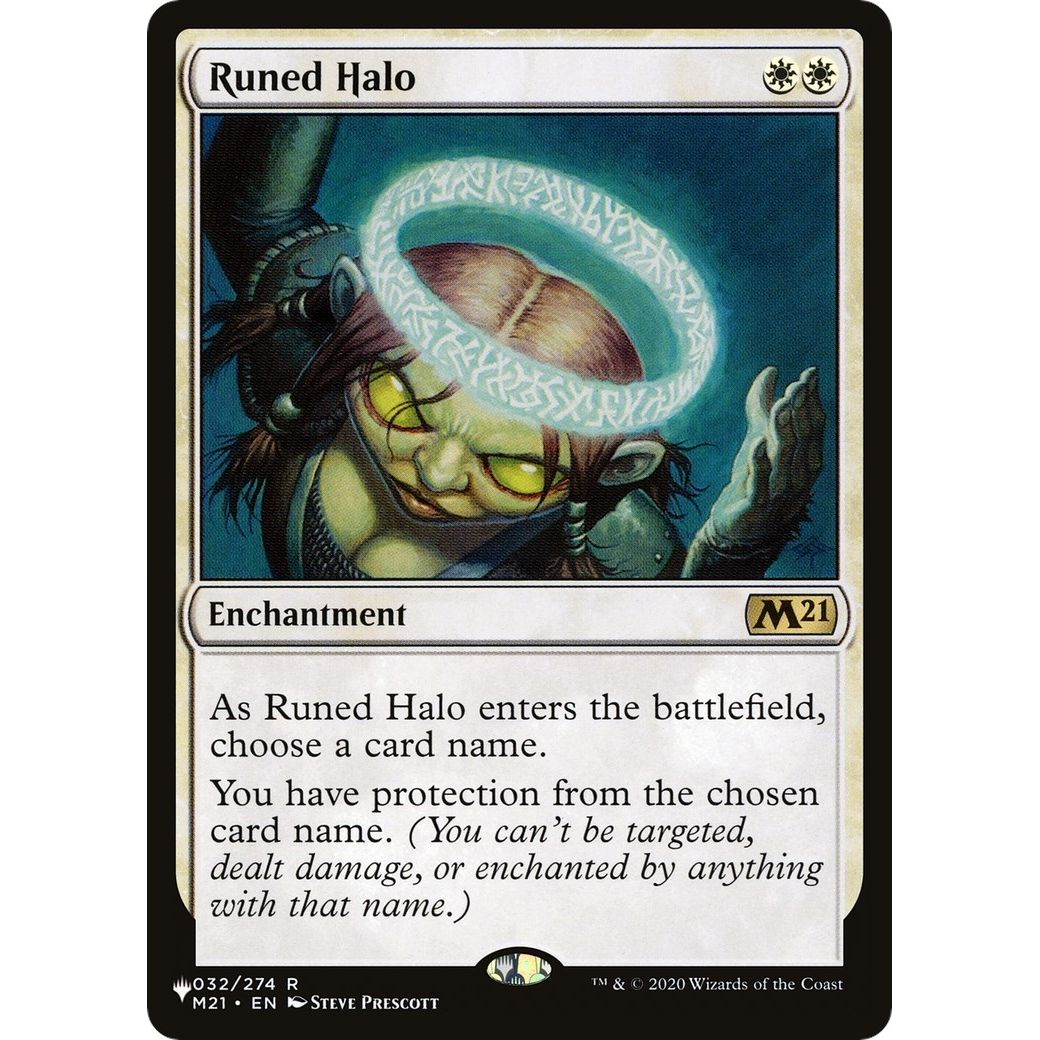 Image for Runed Halo (032/274) (LIST) - Magic: The Gathering