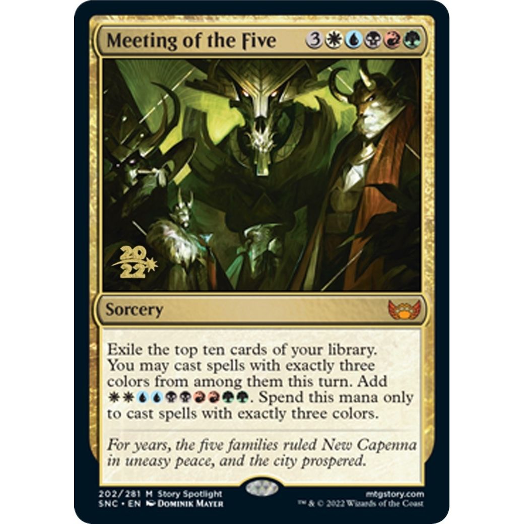 Image for Meeting of the Five (202) (PRE) - Magic: The Gathering