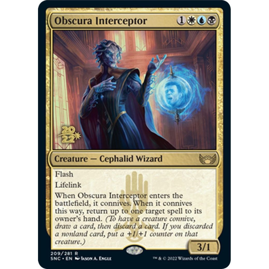 Image for Obscura Interceptor (209) (PRE) - Magic: The Gathering