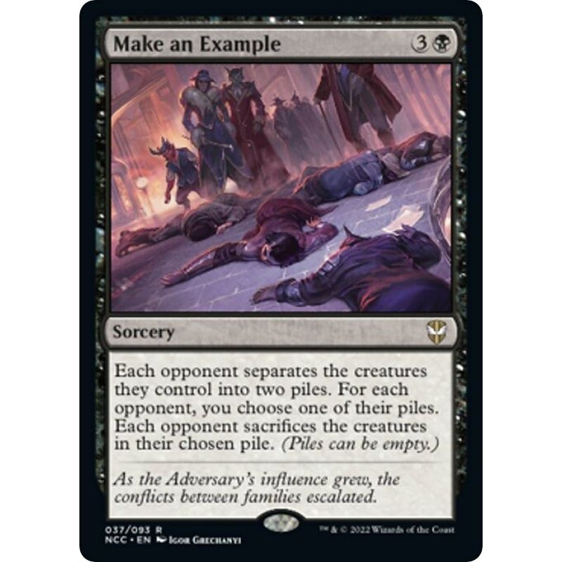 Image for Make an Example (37) (NCC) - Magic: The Gathering
