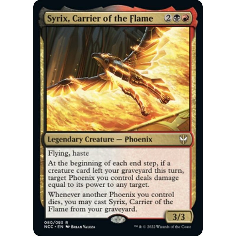 Image for Syrix, Carrier of the Flame (80) (NCC) - Magic: The Gathering