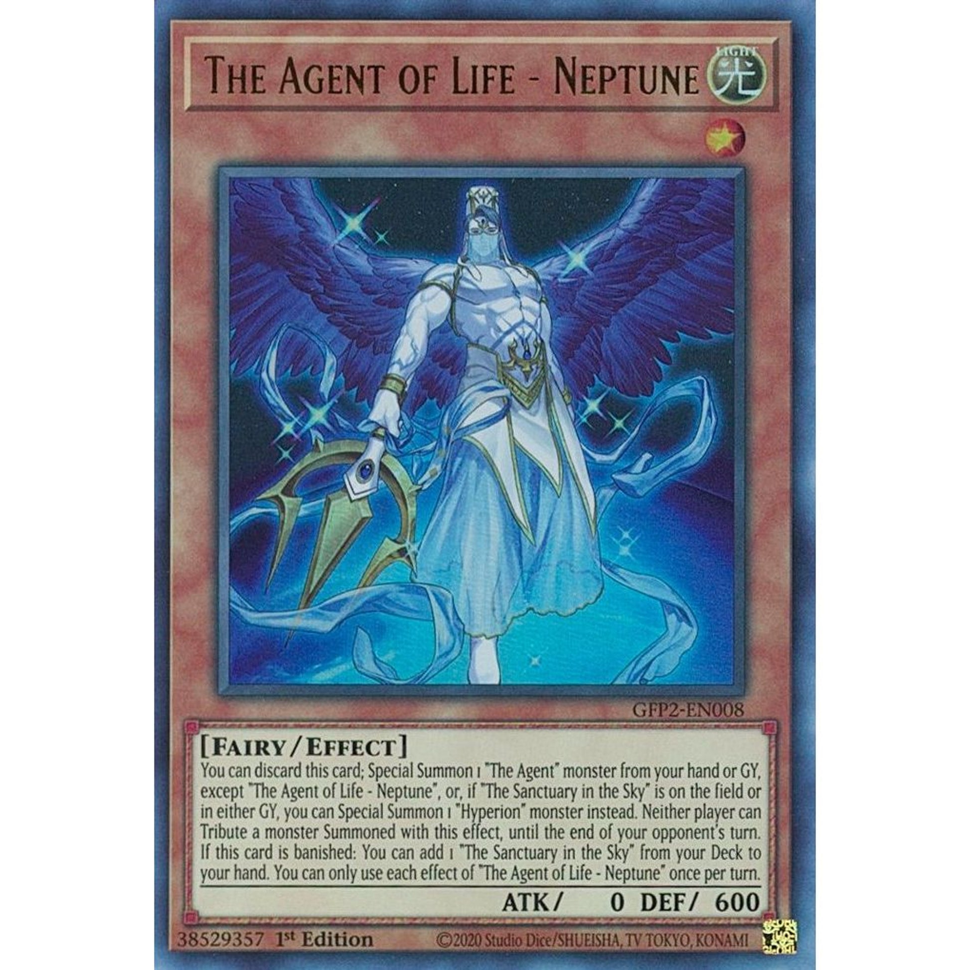 Image for The Agent of Life - Neptune (GFP2-EN008) (GFP2) - YuGiOh