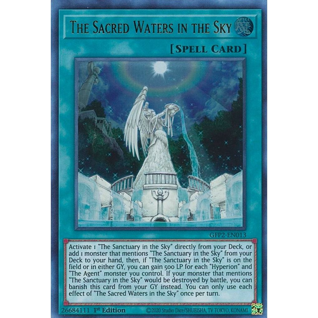 Image for The Sacred Waters in the Sky (GFP2-EN013) (GFP2) - YuGiOh