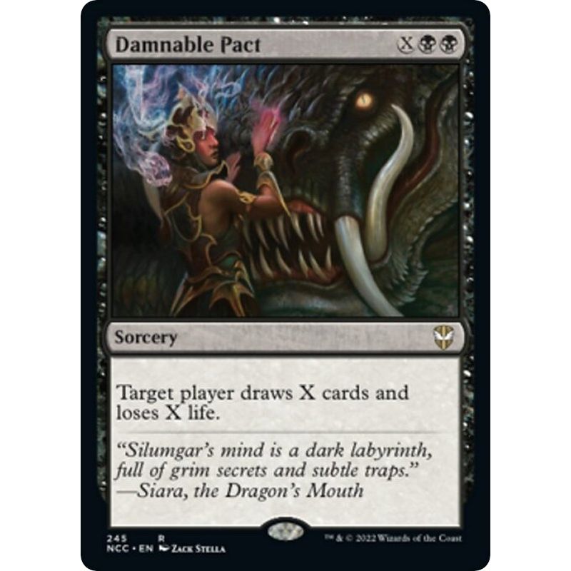 Image for Damnable Pact (245) (NCC) - Magic: The Gathering