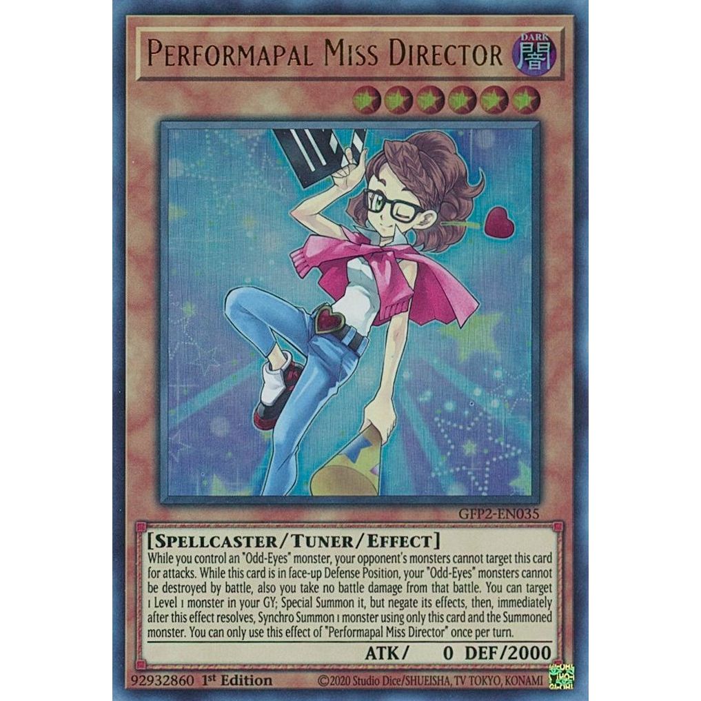 Image for Performapal Miss Director (GFP2-EN035) (GFP2) - YuGiOh