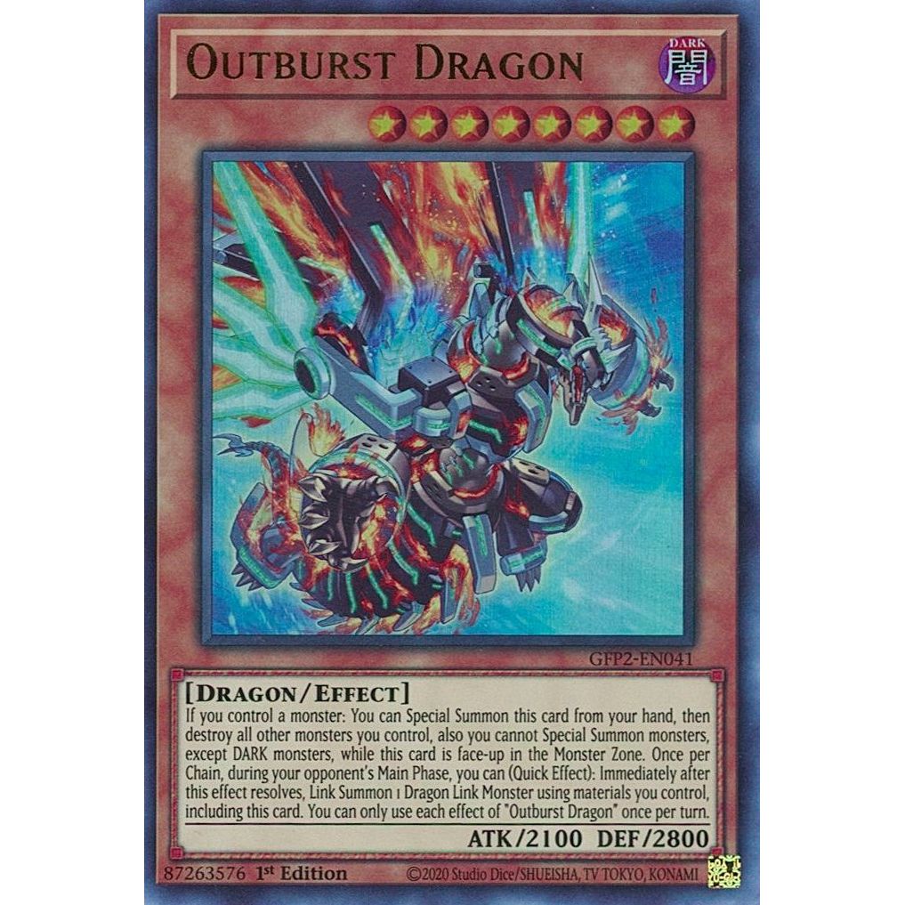 Image for Outburst Dragon (GFP2-EN041) (GFP2) - YuGiOh