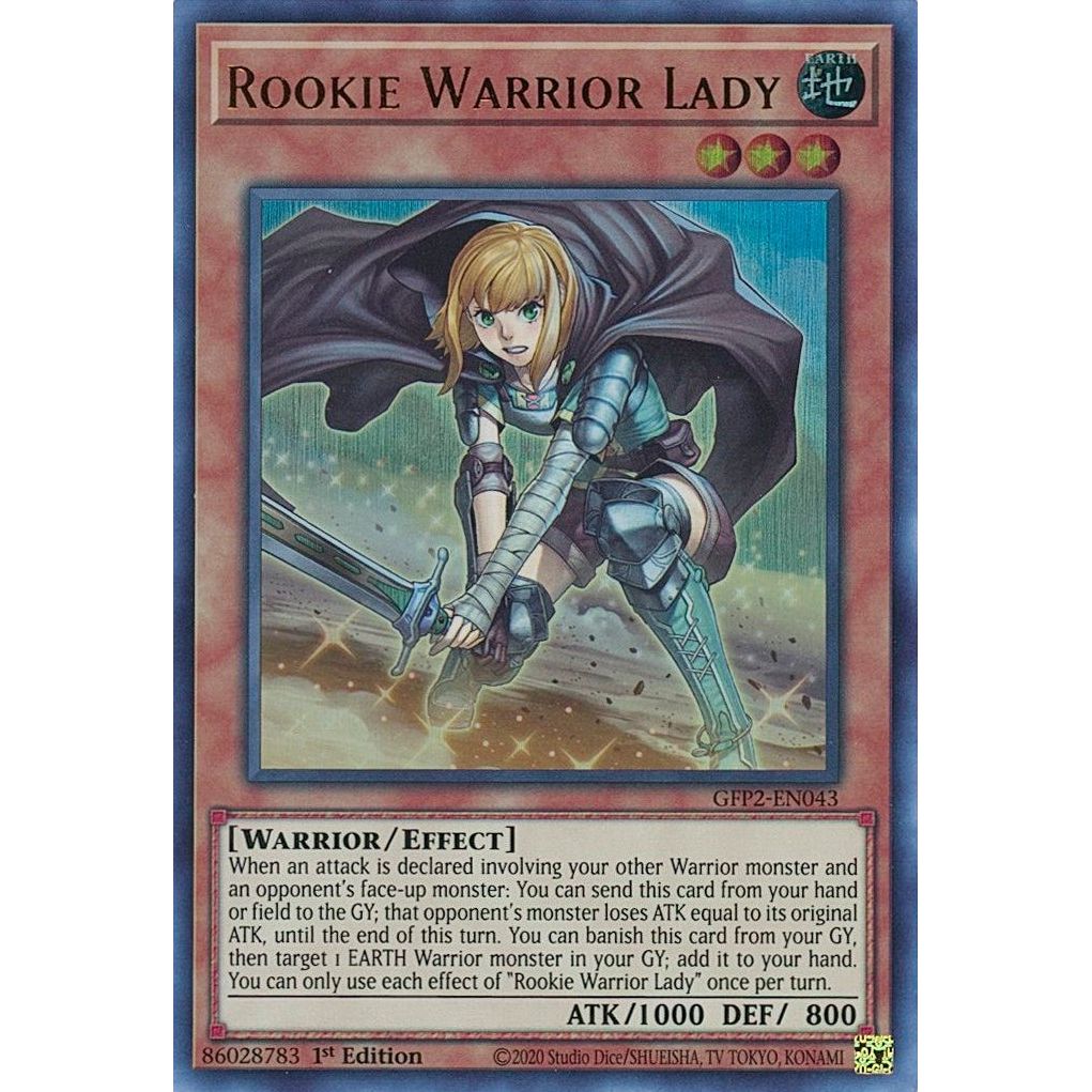 Image for Rookie Warrior Lady (GFP2-EN043) (GFP2) - YuGiOh