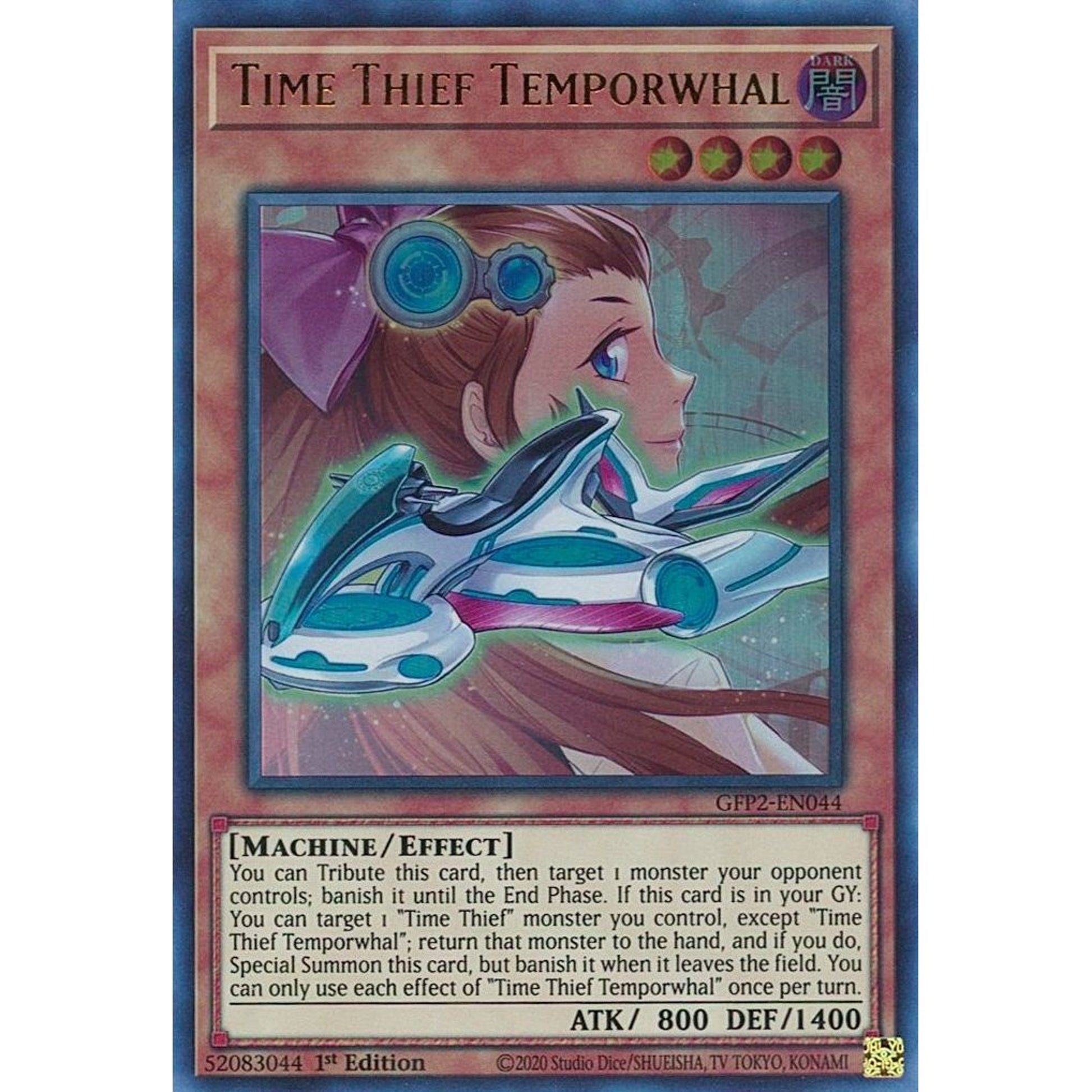 Image for Time Thief Temporwhal (GFP2-EN044) (GFP2) - YuGiOh