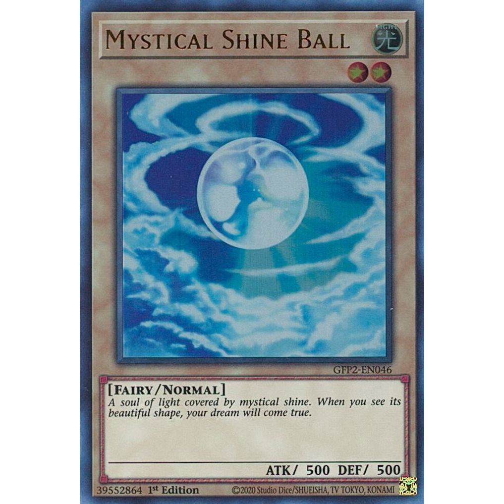 Image for Mystical Shine Ball (GFP2-EN046) (GFP2) - YuGiOh