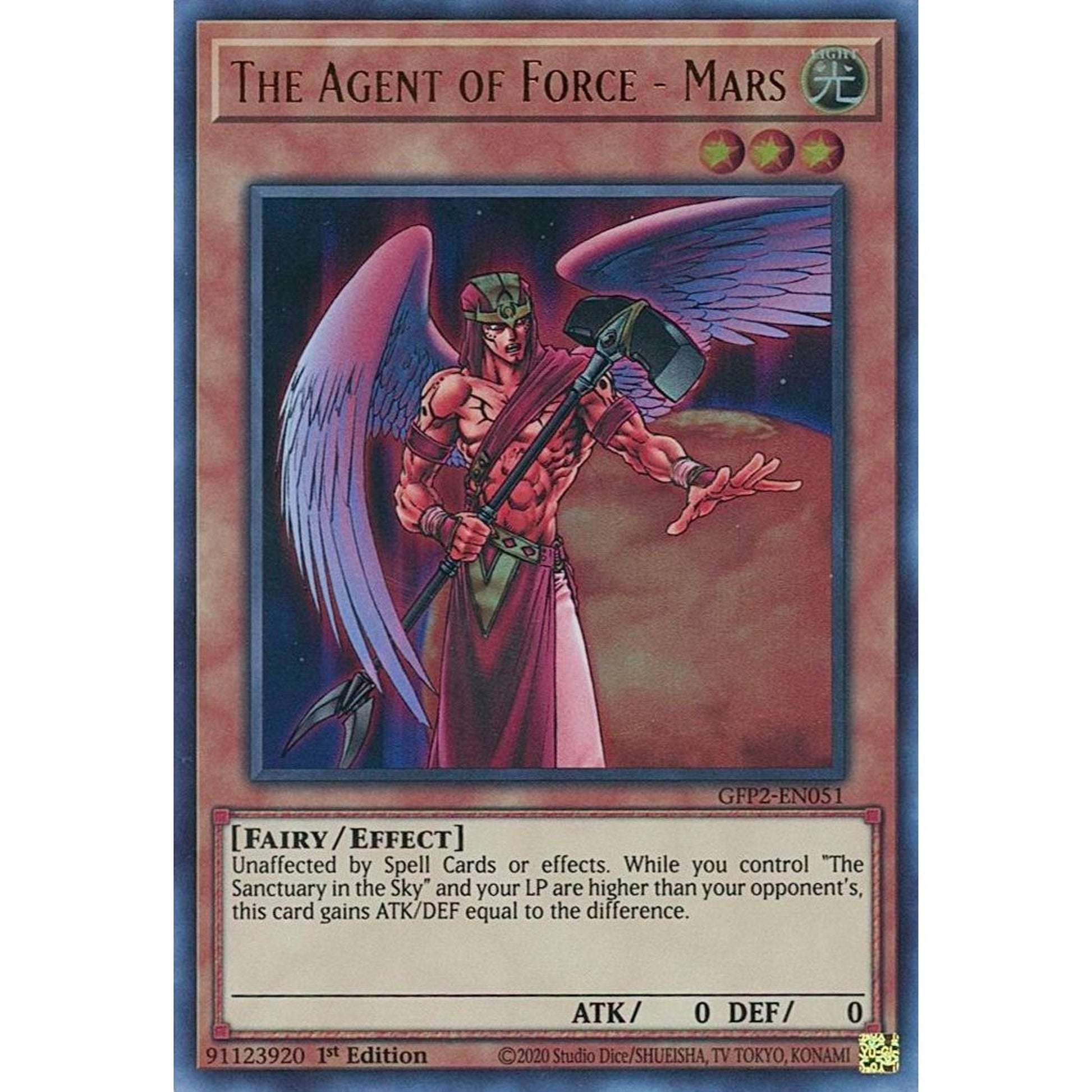 Image for The Agent of Force - Mars (GFP2-EN051) (GFP2) - YuGiOh