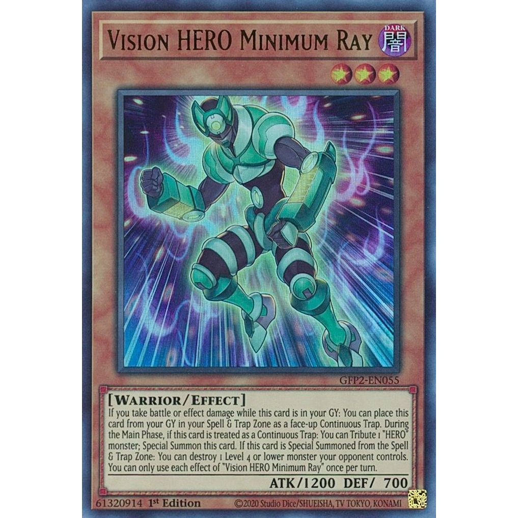 Image for Vision HERO Minimum Ray (GFP2-EN055) (GFP2) - YuGiOh