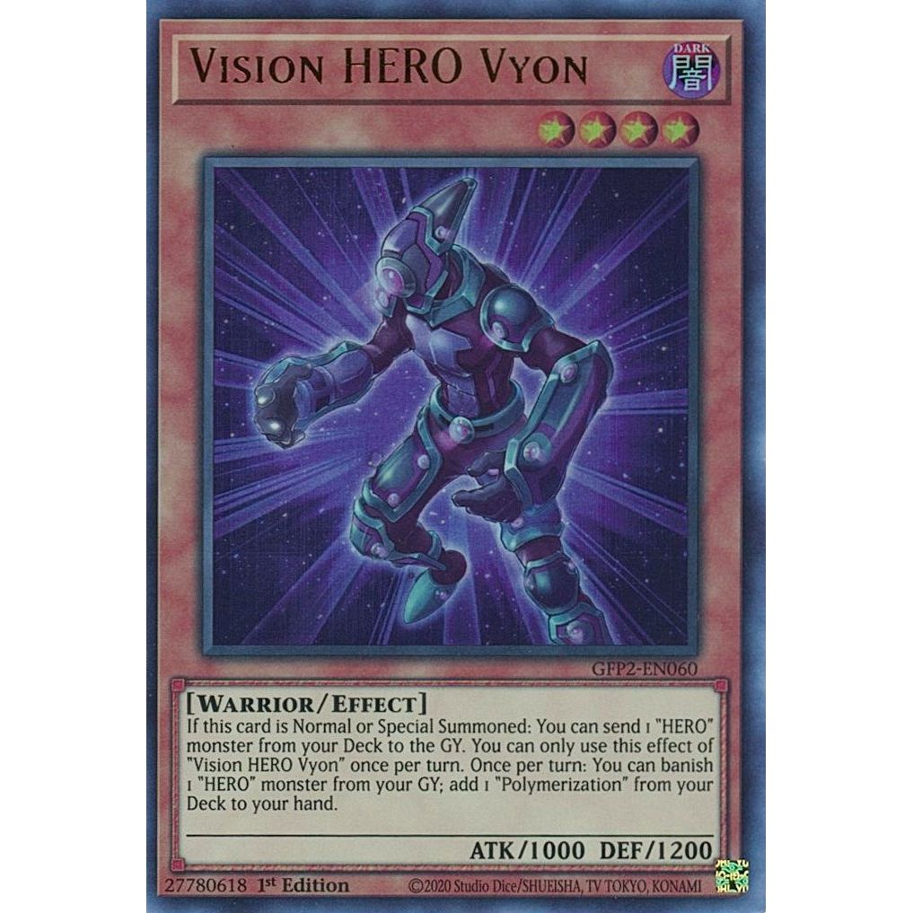 Image for Vision HERO Vyon (GFP2-EN060) (GFP2) - YuGiOh