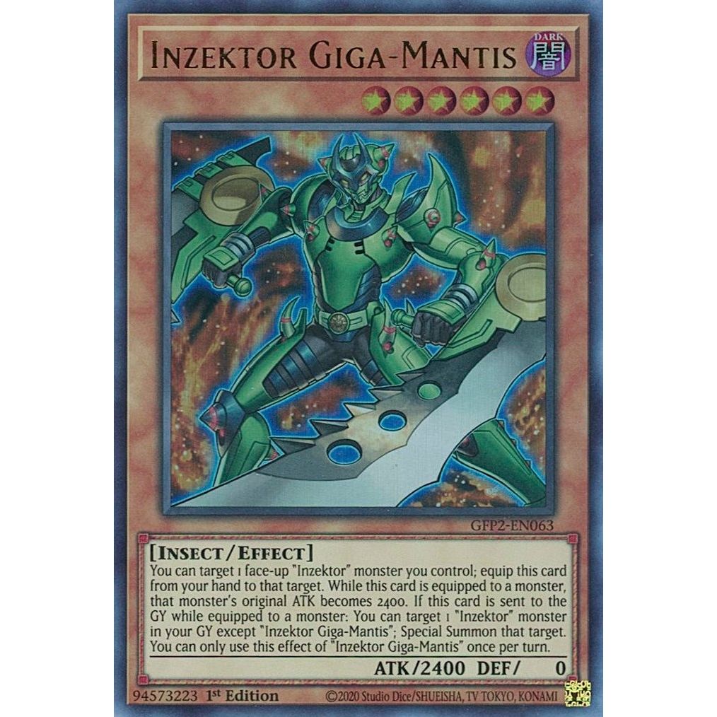 Image for Inzektor Giga-Mantis (GFP2-EN063) (GFP2) - YuGiOh