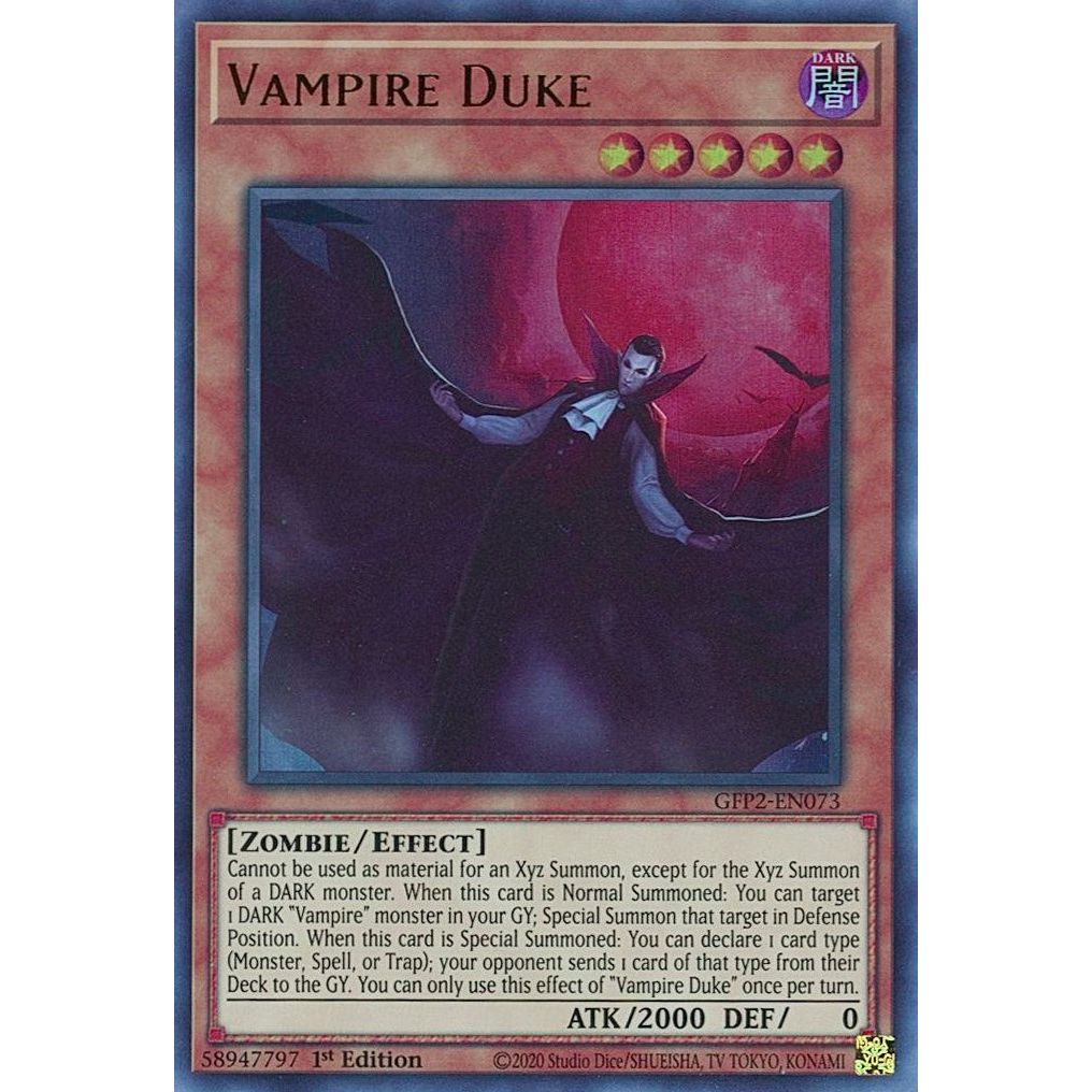 Image for Vampire Duke (GFP2-EN073) (GFP2) - YuGiOh