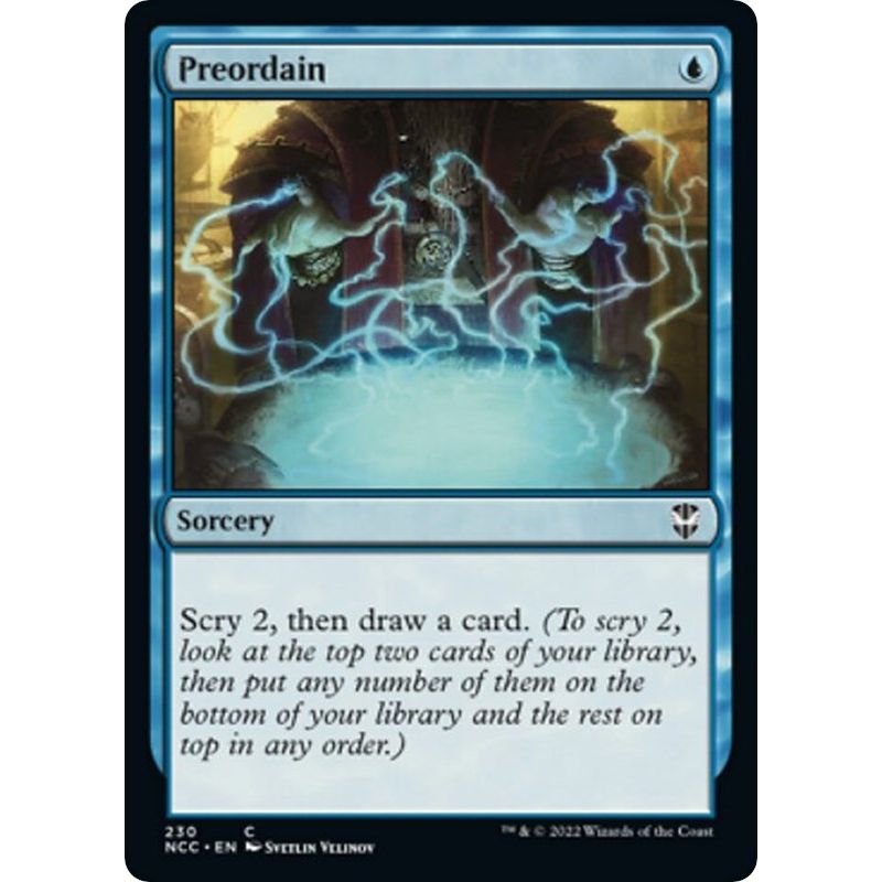 Image for Preordain (230) (NCC) - Magic: The Gathering