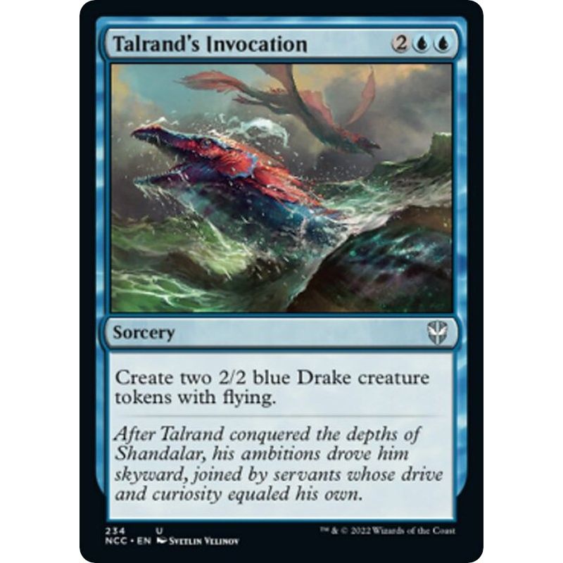 Image for Talrand's Invocation (234) (NCC) - Magic: The Gathering