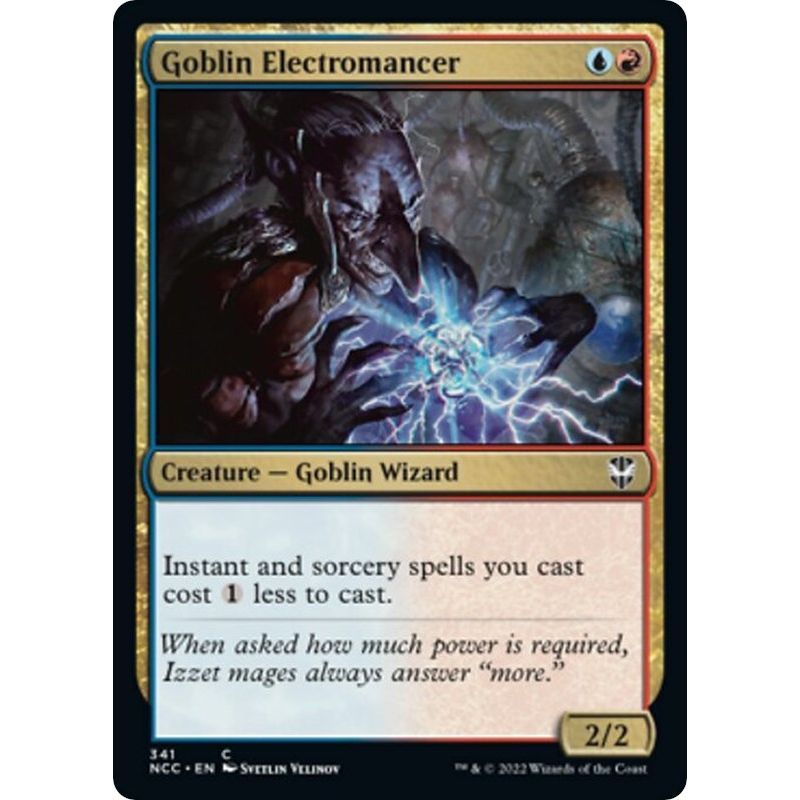 Image for Goblin Electromancer (341) (NCC) - Magic: The Gathering