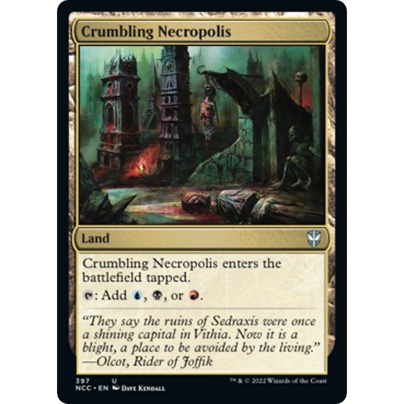 Image for Crumbling Necropolis (397) (NCC) - Magic: The Gathering