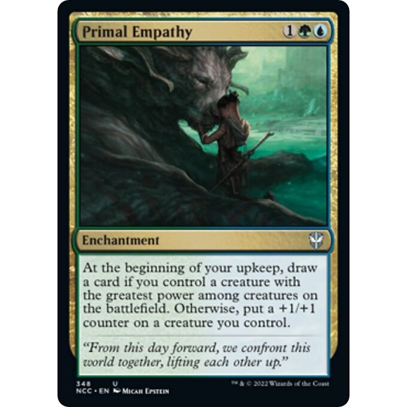 Image for Primal Empathy (348) (NCC) - Magic: The Gathering