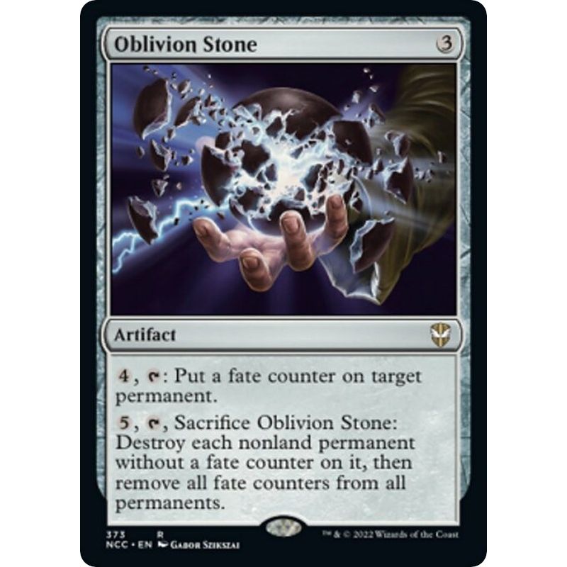 Image for Oblivion Stone (373) (NCC) - Magic: The Gathering