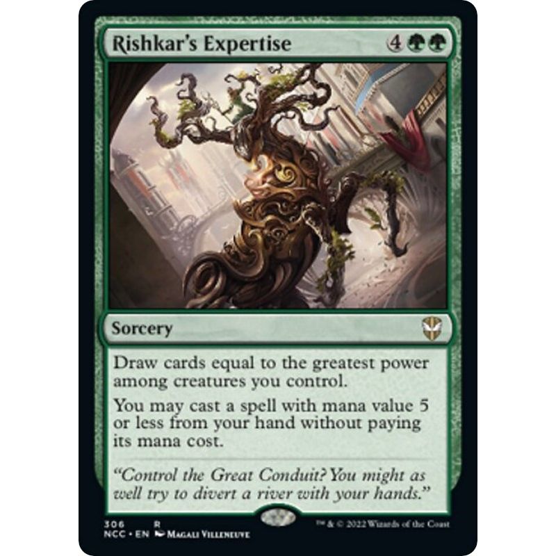 Image for Rishkar's Expertise (306) (NCC) - Magic: The Gathering