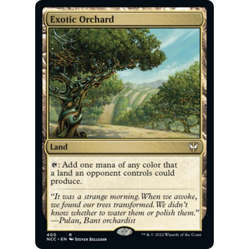 Image for Exotic Orchard (400) (NCC) - Magic: The Gathering