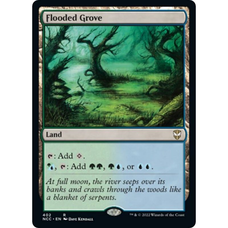 Image for Flooded Grove (402) (NCC) - Magic: The Gathering