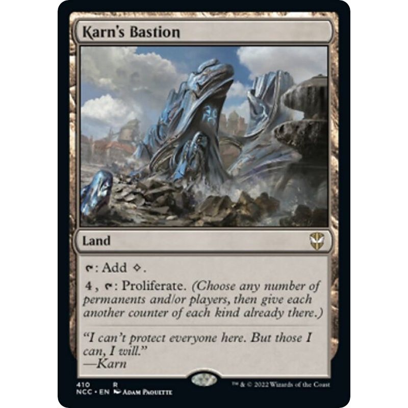 Image for Karn's Bastion (410) (NCC) - Magic: The Gathering