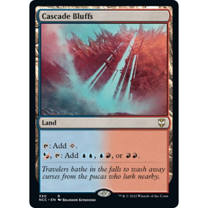 Image for Cascade Bluffs (390) (NCC) - Magic: The Gathering