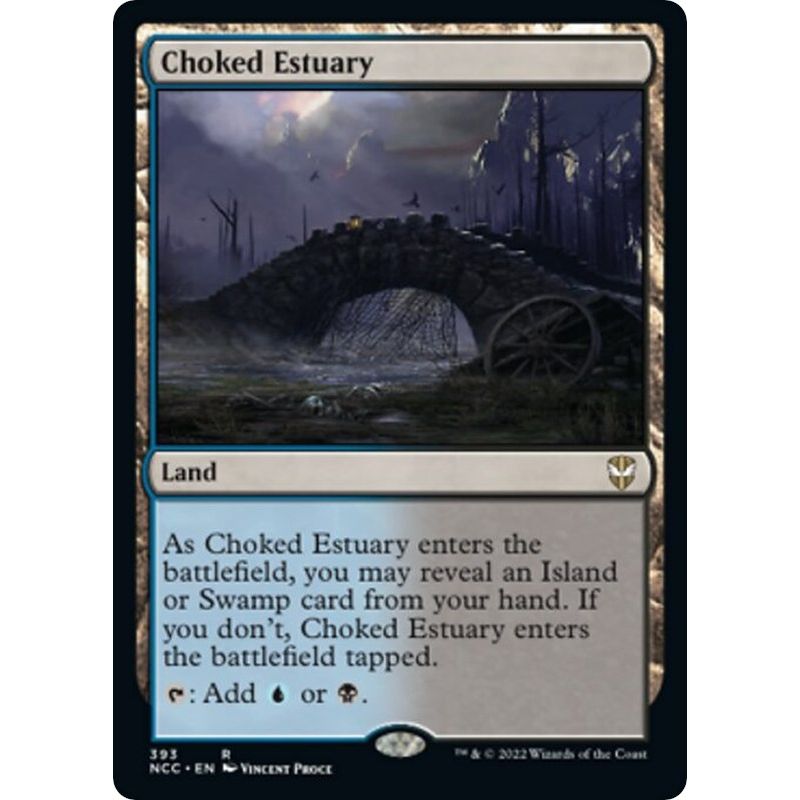 Image for Choked Estuary (393) (NCC) - Magic: The Gathering