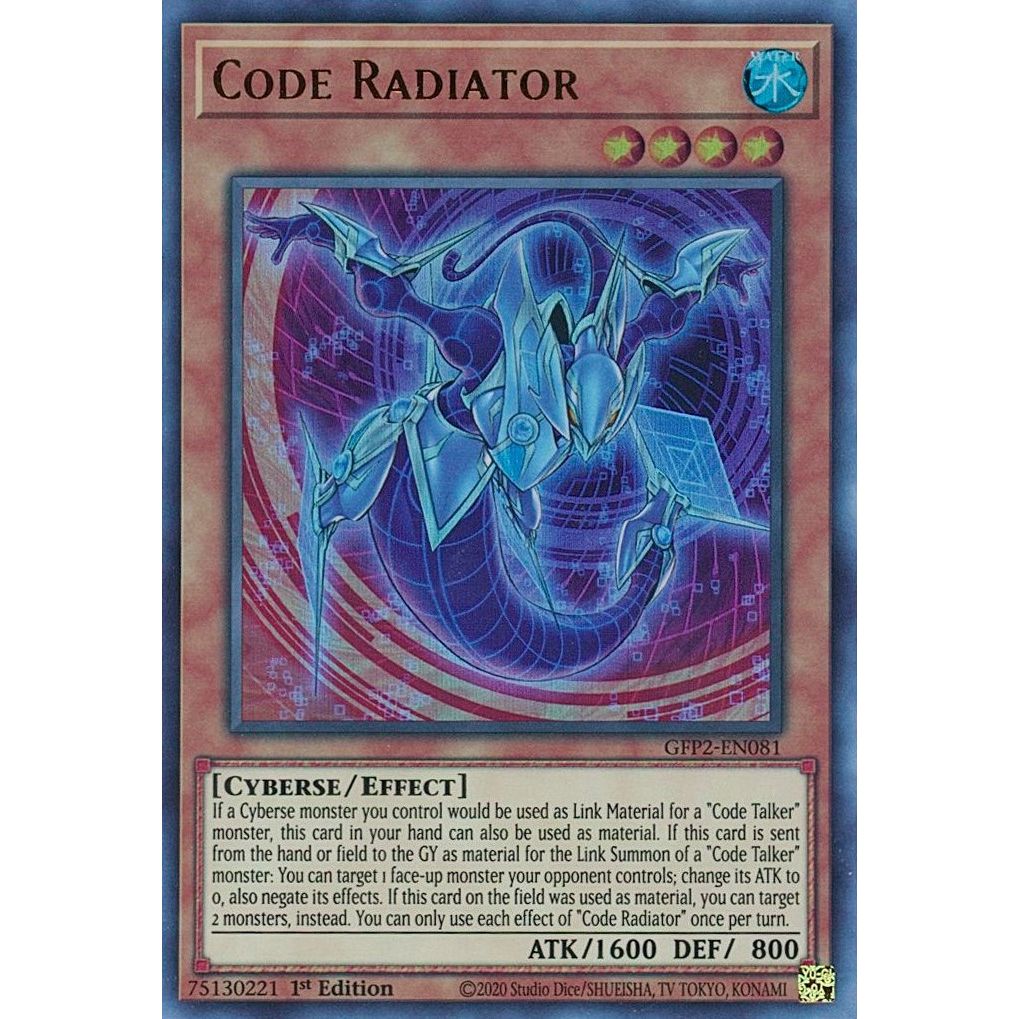 Image for Code Radiator (GFP2-EN081) (GFP2) - YuGiOh