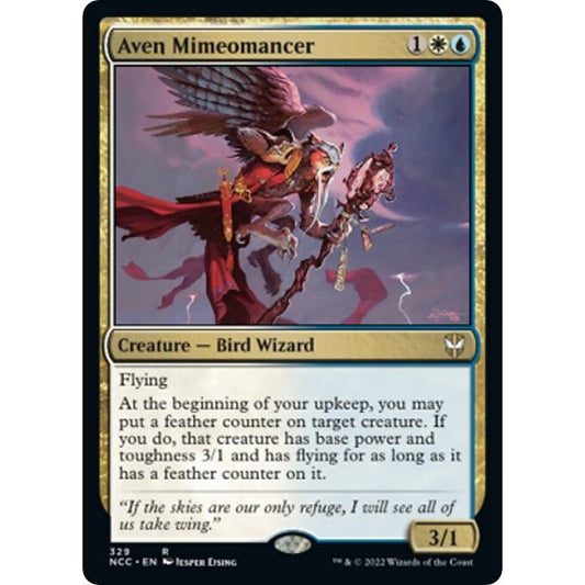 Image for Aven Mimeomancer (329) (NCC) - Magic: The Gathering