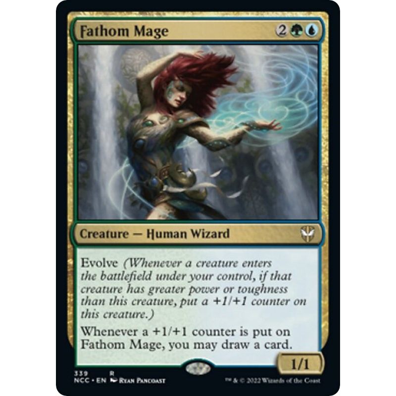 Image for Fathom Mage (339) (NCC) - Magic: The Gathering