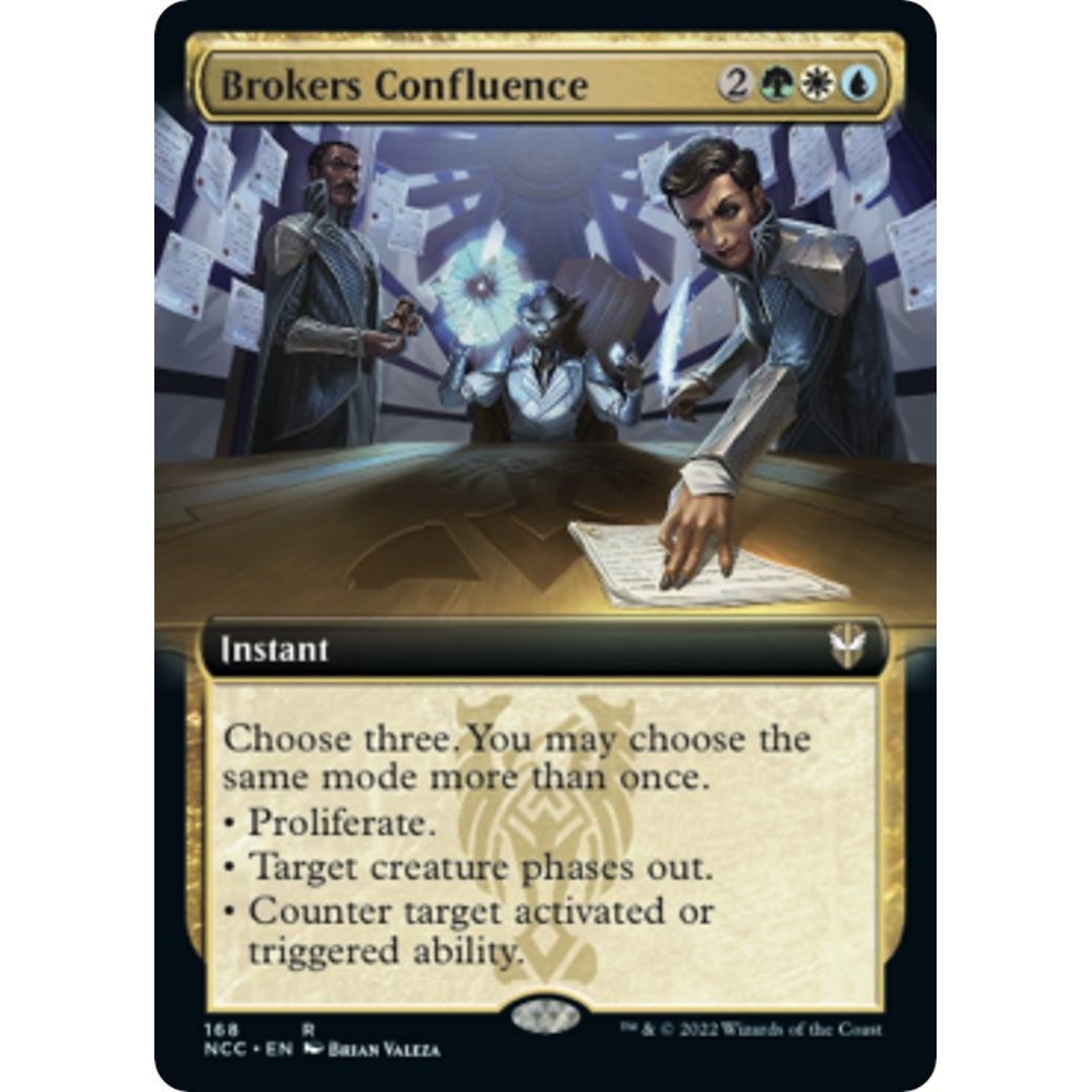 Image for Brokers Confluence (Extended Art) (168) (NCC) - Magic: The Gathering