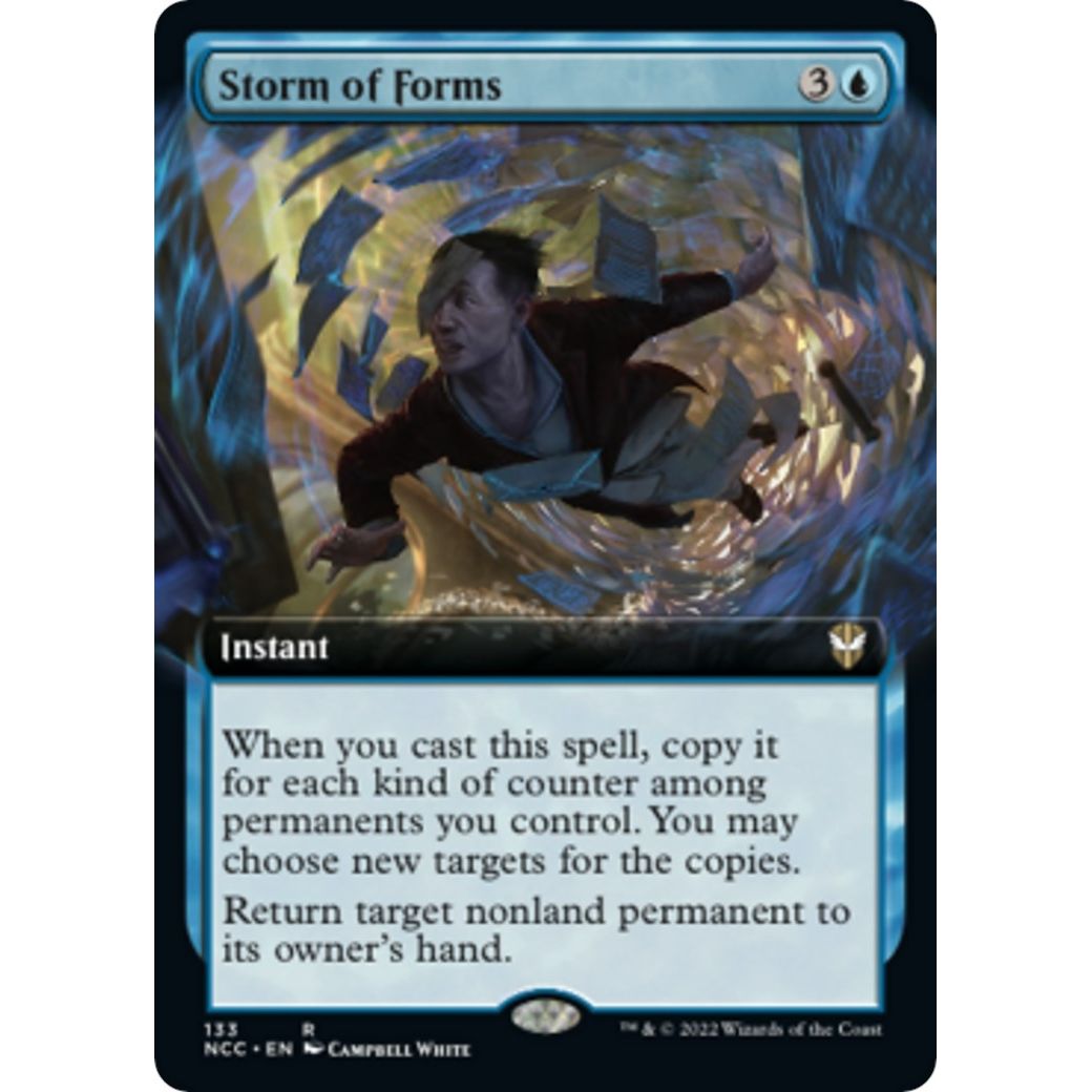 Image for Storm of Forms (Extended Art) (133) (NCC) - Magic: The Gathering