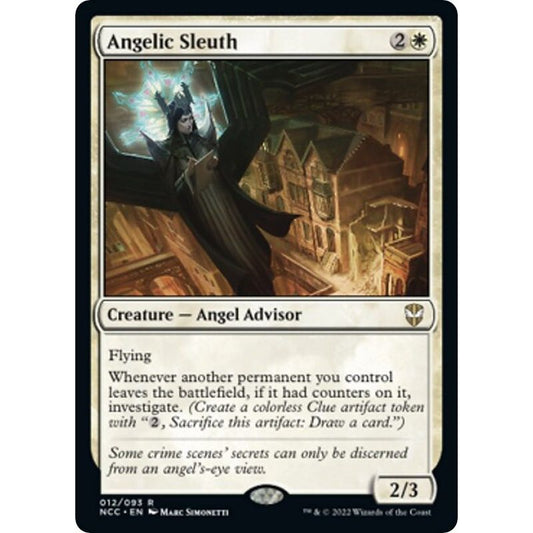 Image for Angelic Sleuth (12) (NCC) - Magic: The Gathering
